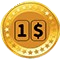 1 DOLLAR